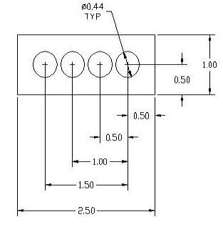 CSS 410 Shim Drawing