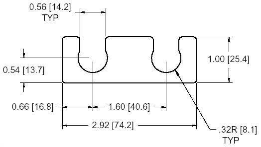 DSCH013 Series Shim Drawing