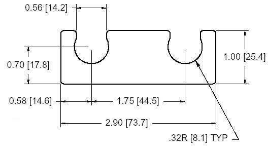 DSCH014 Series Shim Drawing