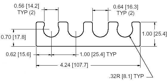 DSCH015 Series Shim Drawing