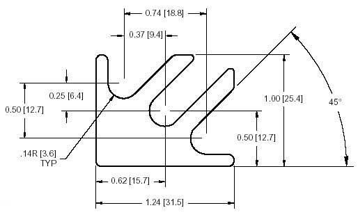 DSCH017 Series Shim Drawing