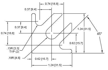 DSCH018 Series Shim Drawing