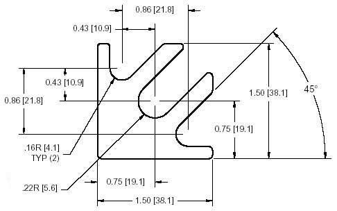 FSD 14075 Series Shim Drawing