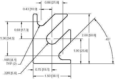 DSCH020 Series Shim Drawing