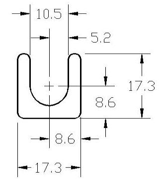 DSCH035 Series Shim Drawing