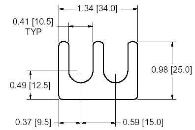 DSCH037 Series Shim Drawing