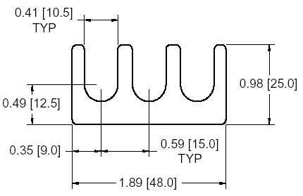 DSCH038 Series Shim Drawing