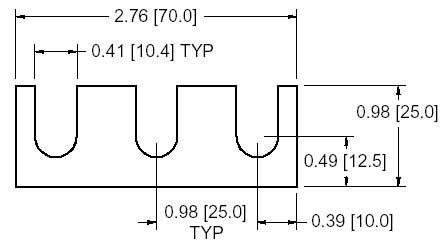 DSCH042 Series Shim Drawing
