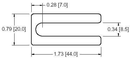 DSCH049 Series Shim Drawing