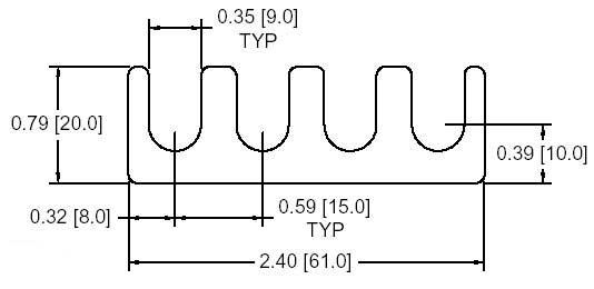 DSCH051 Series Shim Drawing