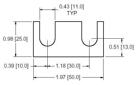 DSCH053 Series Shim Drawing