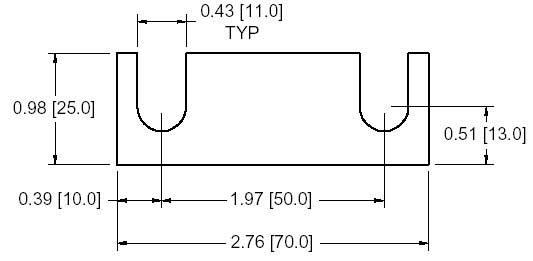 DSCH054 Series Shim Drawing