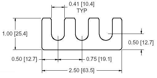 DSCH059 Series Shim Drawing