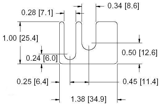 DSCH067 Series Shim Drawing