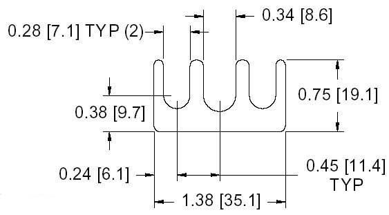 DSCH071 Series Shim Drawing