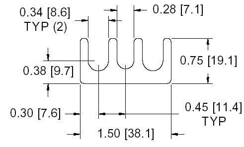 DSCH073 Series Shim Drawing