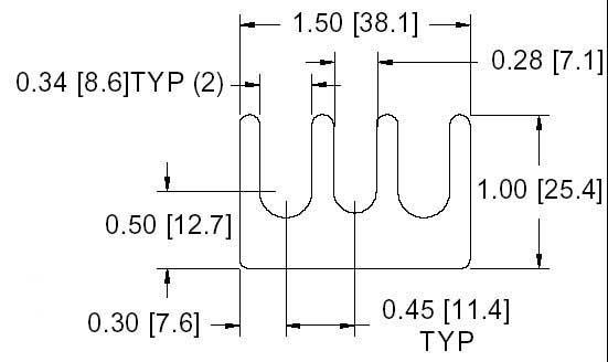 DSCH074 Series Shim Drawing