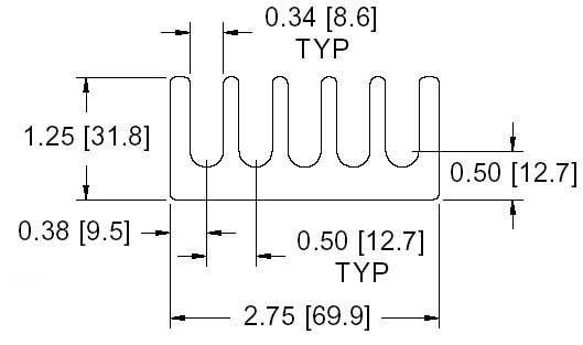 DSCH076 Series Shim Drawing