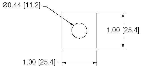 DSCH086 Series Shim Drawing