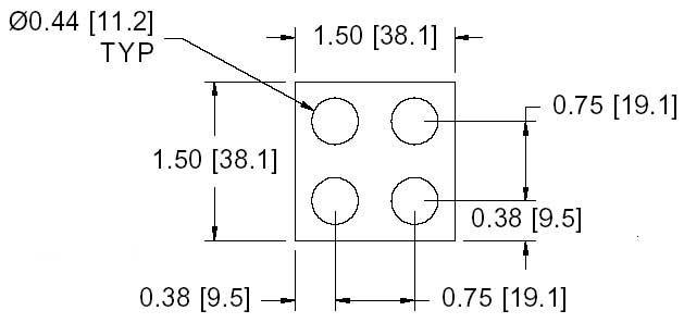 DSCH089 Series Shim Drawing
