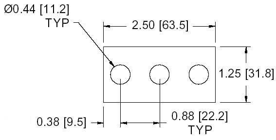 DSCH095 Series Shim Drawing