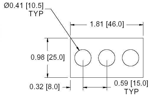 FSD 41294 Metric Thickness Spacer Drawing