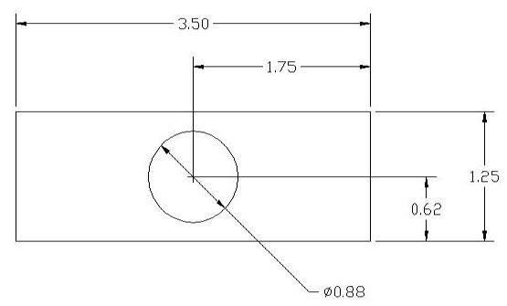 DSCP066 Series Spacer Drawing
