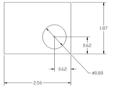 DSCP068 Series Spacer Drawing