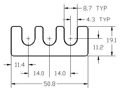 FSD 40829 Individual Shim Drawing