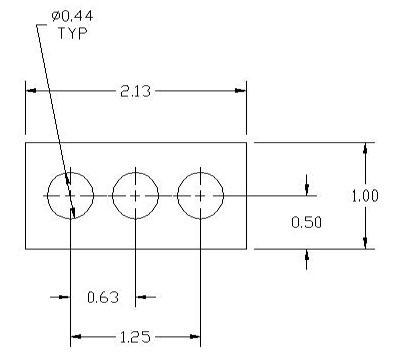 FSD 40875 Metric Thickness Spacer Drawing
