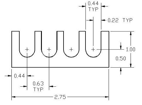 FSD 40894 Series Shim Drawing