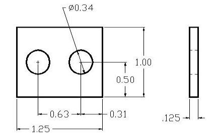 FSD 34572-52 Series Shim Drawing