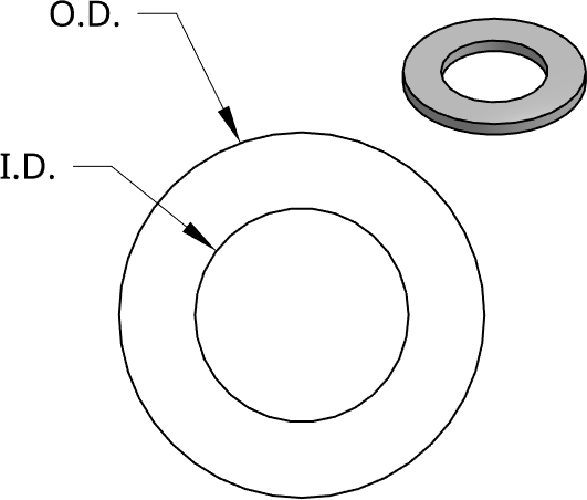 General Washer Drawing