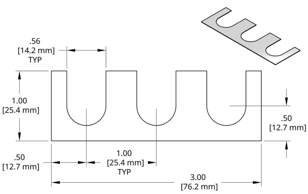 DSCH060 Series Shim Drawing