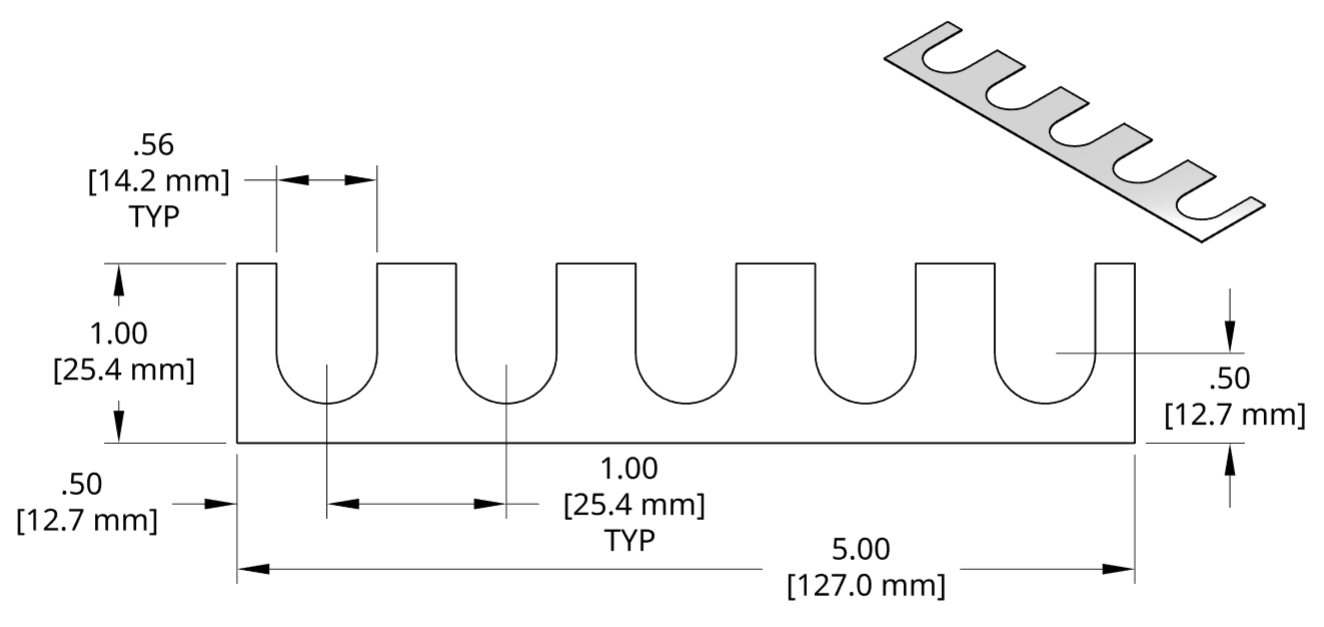 DSCH062 Series Shim Drawing