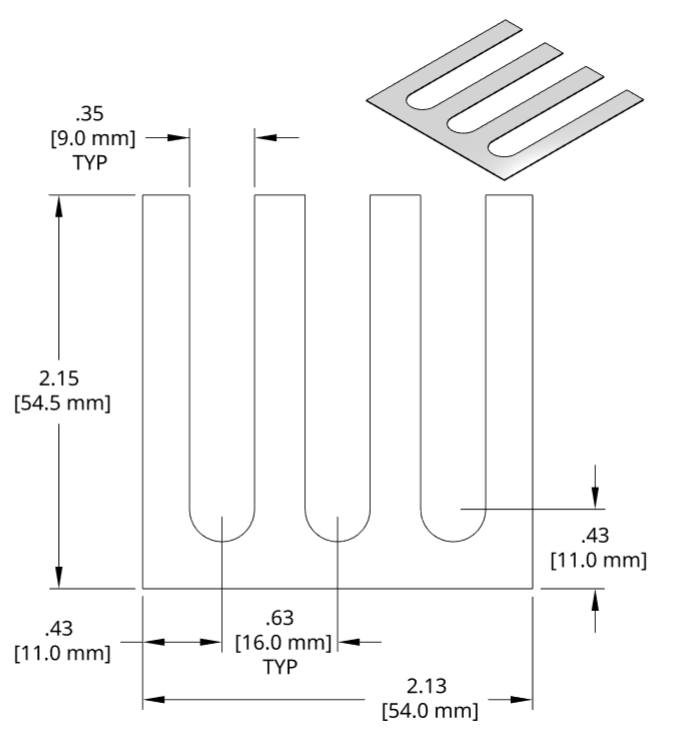 DSCH082 Series Shim Drawing