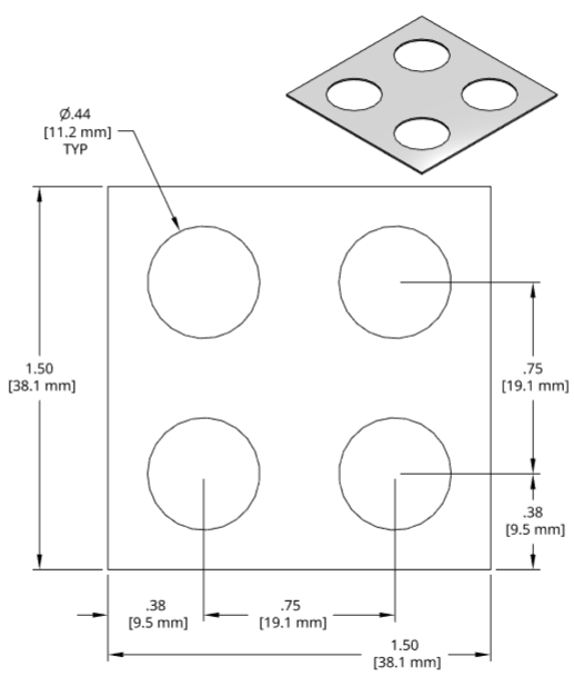 DSCH089 Series Shim Drawing