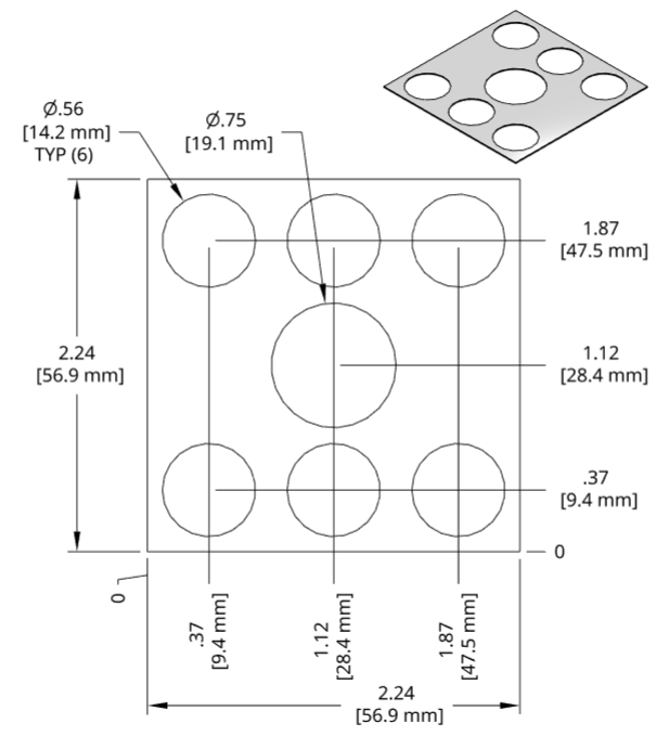 DSCH092 Series Shim Drawing