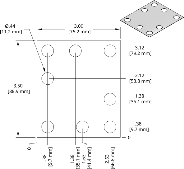 DSCH101 Series Shim Drawing