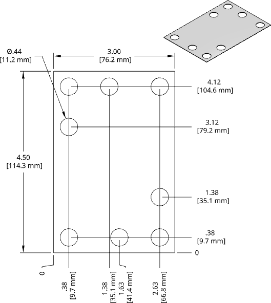 DSCH102 Series Shim Drawing