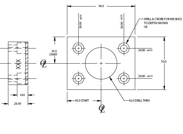 NAAMS ASF002 Stop Block