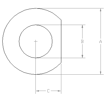 DSC English Weld Washers Drawing