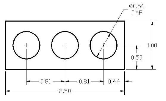 FSD 39281 Metric Thickness Spacer Drawing