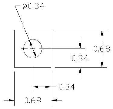 FSD 41194 Series Spacer Drawing