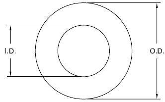 Weld Gun Washer Drawing